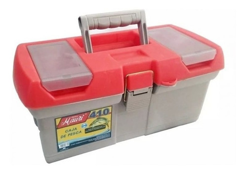 Caja Pesca Grande  Mauri Nro 410 + 2 Cajas Organizadoras