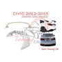 Coleta Spoiler Tapa Baul Honda Civic 2012-2015 Sedan Mugen Honda CIVIC EX