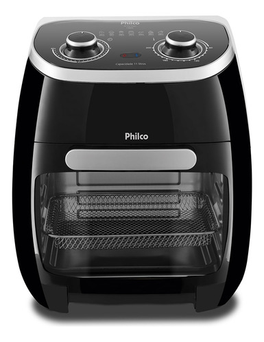 Fritadeira Air Fryer Oven Philco Pfr2000p 2 Em 1 11l 1700w