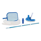 Kit Limpieza Pileta Pearl - Cepillo + Saca Hojas + Barre Fon