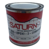 Tinta Epoxi Preta 225ml + Catalizador Epoxi 225ml Saturno