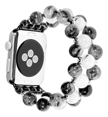 Correa Elástica De Perlas Para Apple Watch De 49mm  45mm  4