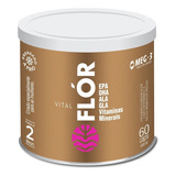 Vital Flor - Óleo De Peixe, Borragem E Linhaça Vital Atman Sabor Sem Sabor