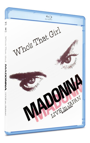 Bluray + Cd Madonna Who's That Girl Tour Japan Tokyo