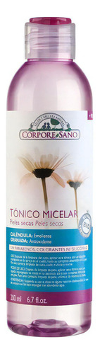 Tonico Agua Micelar Pieles Secas Calendula 200ml / Agronewen