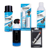 Kit 5 En 1 Limpieza Pc Espuma Spray Aire Comprimido Pasta