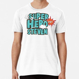 Remera Superhéroe Steven Algodon Premium