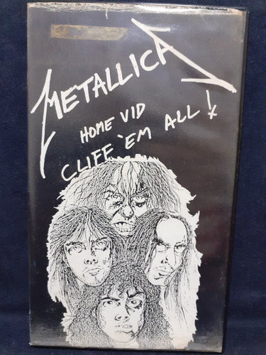 Fita Vhs - Metallica - Cliff ´em All! 