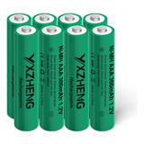 Yxzheng 8 Unids Aaa Bateria 1.2v Recargable Ni-mh 300mah Par