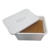 Tarro Caja Tacho Contenedor Alimento Perro Gato 5 Kg