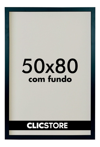 Moldura 50x80 Com Fundo Sem Vidro Quadro Retrato Fotografia