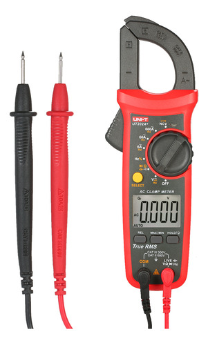 Pinza Amperimétrica Uni-t Tester Clamp Ut202a+ Recuentos De