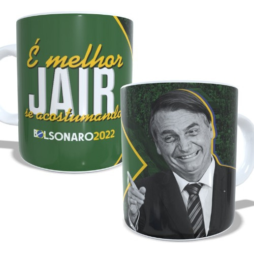 Caneca Personalizada Bolsonaro Melhor Jair Se Acostumando 2