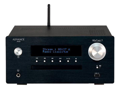 Receiver Stereo Con Streamer Y Cd Advance Mycast 7