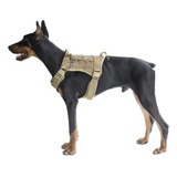 Arnés Táctico Servicio K9 Chaleco Militar For Perros Cazar .