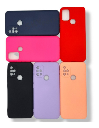 Funda De Silicona Con Felpa Para Motorola + Envio 