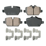 Akebono Rear Ceramic Brake Pad Set For Mini Cooper Count Ssg