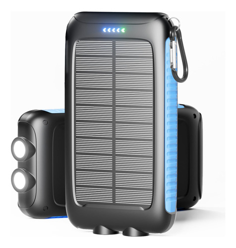 Nuynix Cargador Solar, Cargador De Telefono Portatil De 4980