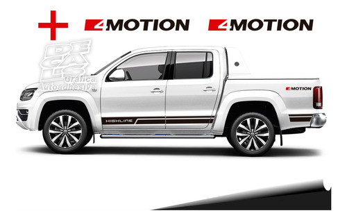 Calco Amarok Highline Juego + 2 4motion