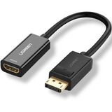 Cable Adaptador Displayport Dp Macho A Hdmi 4k Hembra Ugreen