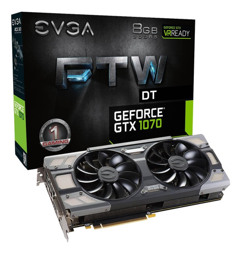 Tarjeta De Video Nvidia Evga Geforce Gtx 1070 8gb Ftw Gaming