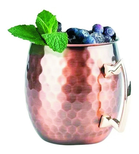 Vaso Cooper Mug Moscow Mule Tragos 600ml Coctel Cobre   