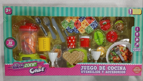 Juego De Cocina Licuadora Utensilios Y Accesorios 30pzas