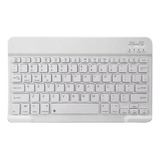 Teclado Bluetooth Blanco 10 Pulgadas Celular Tablet Pc