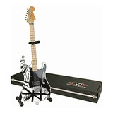 Evh Minature Guitars Evh Black & White Mini Replica Guitar