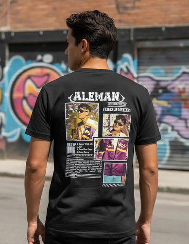 Playera Aleman Full Rapero Hip Hop Trap Musica Spoti Killroy