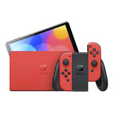 Console Nintendo Switch Oled 64gb Mario Red Edition