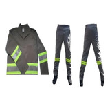 Conjunto Camisa E Calça Uniforme Refletiva Xg / Xxg /  Exgg