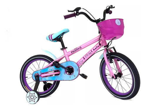 Bicicleta Rodado 16 Lamborghini Kids Disney Infantil Nena