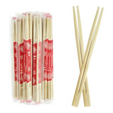 40 Pares De Palillos Desechables De Bambú De 8 Pulgadas, Ind
