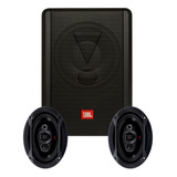 Subwoofer Jbl 8 Pol Com 2 Alto Falantes Jbl 6x9 Polegadas