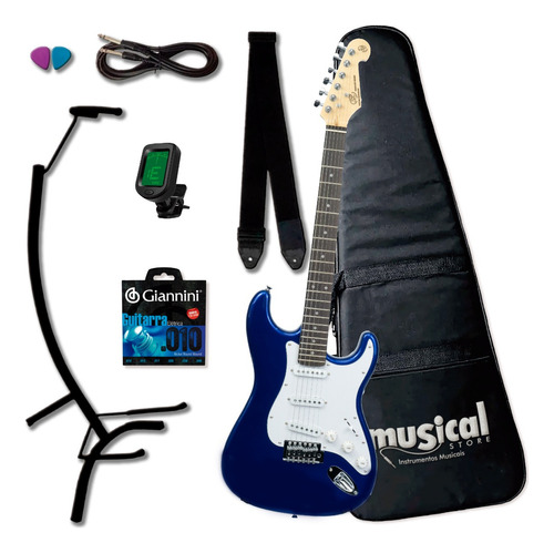 Guitarra Sx Ed1 Ed-1 Ed 1 Eb Kit Bag Lx Cpt