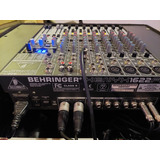 Consola Behringer Xenyx 1622 Fx +compresor Behringer Mdx2600