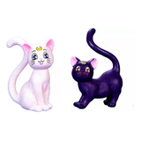 Figuras Sailor Moon Coleccion Gatos Luna Y Artemis