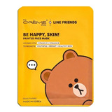 Mascarilla Iluminadora Line Friends - Be Happy Skin!