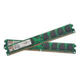 Pack 4gb (2x2gb) Kingston / Pc2-6400 / 240pin / Ddr2-800mhz