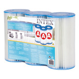 Pack 3 Cartucho Filtro Piscina Tipo A Intex 29003