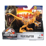 Dinosaurio Velociraptor Jurassic World Original Mattel.