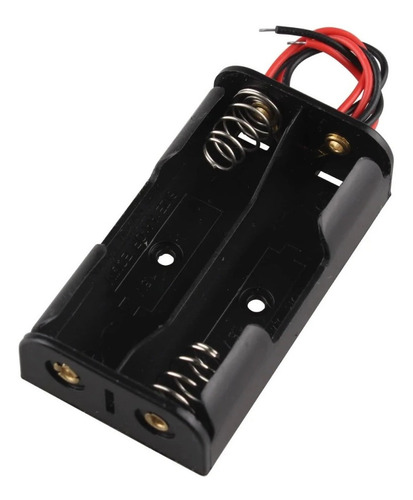 Battery Holder Portapilas 2 Pilas Aa Lr06 3volt X10 Unidades