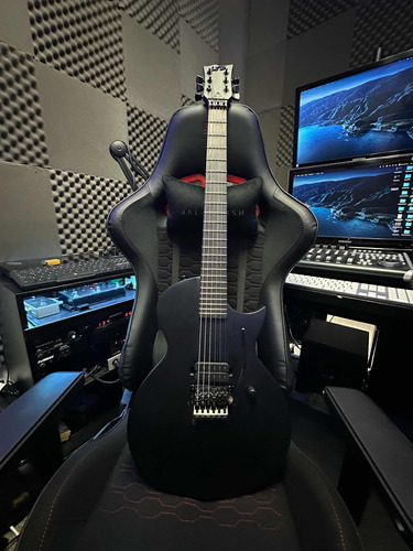 Guitarra Ltd Ec-fr Black Metal 2021