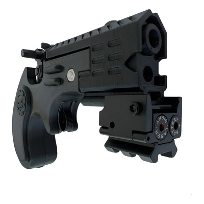 Pistola Deportiva Derringer Salva 4.5 Mm Con Laser Power | Envío gratis