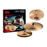 Set Platillos 14 Medium Hi Hat + 18 Crash Ride Meinl Mcs1418