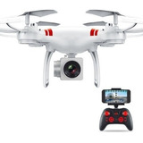 Cámara Profesional 4k Drone 101 White + 2 Baterías