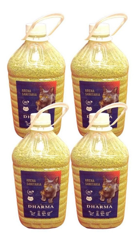 Piedritas Para Gatos Aglomerante Dharma 20,4kg Persa Siames