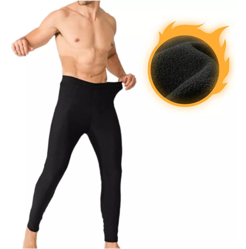 Calça Masculina Térmica Roupa De Frio Segunda Pele Legging.