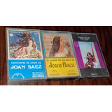 Lote 3 Cassettes De Joan Báez